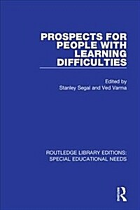 Prospects for People with Learning Difficulties (Hardcover, 1)