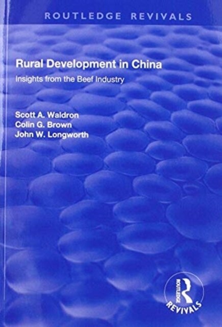 Rural Development in China : Insights from the Beef Industry (Paperback)