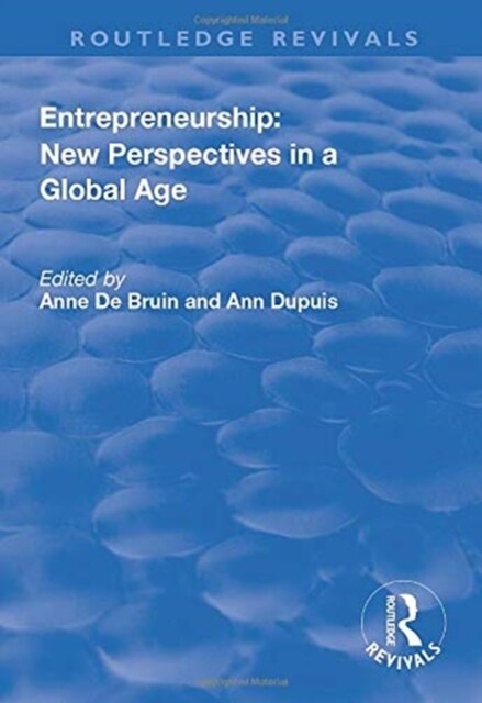 Entrepreneurship: New Perspectives in a Global Age (Paperback, 1)