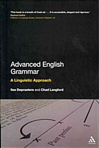 Advanced English Grammar: A Linguistic Approach (Paperback)