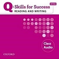[중고] Q Skills for Success Reading and Writing: Intro: Class CD (CD-Audio)