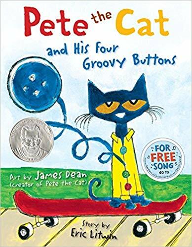 [중고] Pete the Cat and His Four Groovy Buttons (Hardcover)