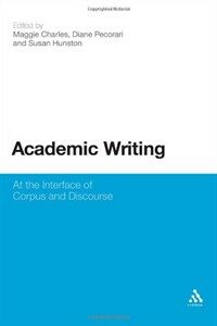 Academic writing : at the interface of corpus and discourse