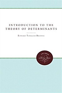 Introduction to the Theory of Determinants and Matrices (Paperback)