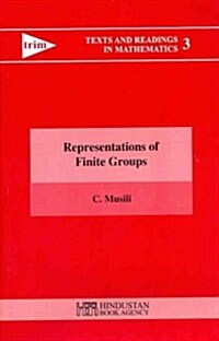 Representations of Finite Groups (Paperback, Reprint)