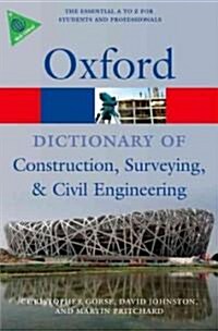 A Dictionary of Construction, Surveying, and Civil Engineering (Paperback)