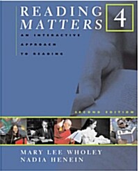 [중고] Reading Matters 4 (Paperback, 2, Revised)