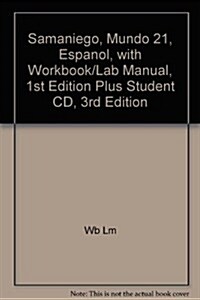 Mundo 21 Espanol Textbook + Workbook + Cd (CD-ROM, PCK)
