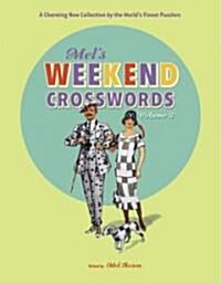 Mels Weekend Crosswords (Paperback, Spiral)