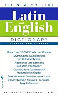 [중고] The New College Latin & English Dictionary, Revised and Updated (Mass Market Paperback, 3)