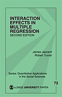 Interaction Effects in Multiple Regression (Paperback, 2)