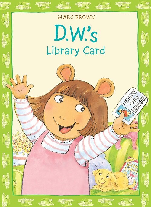 [중고] D.W.‘s Library Card (Paperback)