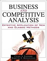 Business and Competitive Analysis (Hardcover)