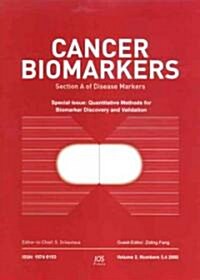 Quantitative Methods for Biomarkers Discovery and Validation (Paperback)