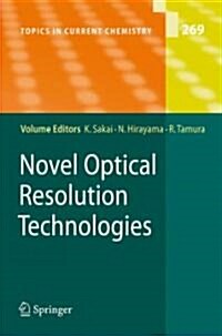 Novel Optical Resolution Technologies (Hardcover, 2007)