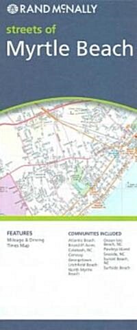 Rand McNally Streets Of Myrtle Beach, South Carolina (Map, FOL)