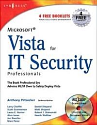 Microsoft Vista for IT Security Professionals [With CDROM] (Paperback)