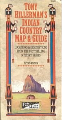 Tony Hillermans Indian Country Map & Guide (Map, 2nd)