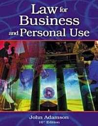 Law for Business and Personal Use (Hardcover, 16th)