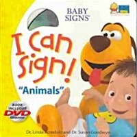 I Can Sign! Animals (Board Book, DVD)