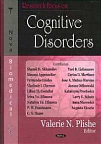 Research Focus on Cognitive Disorders (Hardcover)