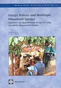 Energy Policies and Multitopic Household Surveys (Paperback)