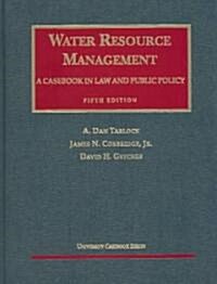 Water Resource Management (Hardcover, 5th)