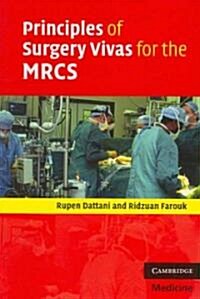 Principles of Surgery Vivas for the MRCS (Paperback)