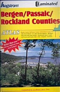 Hagstrom Bergen/Passaic/Rockland Counties (Paperback, 4th, LAM, Spiral)