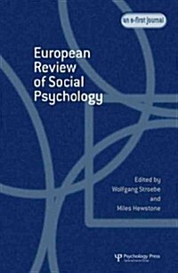 European Review of Social Psychology: Volume 16 (Hardcover)