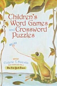Childrens Word Games and Crossword Puzzles (Paperback)