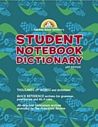 Random House Websters Student Notebook Dictionary, Boy (Paperback, 3rd)