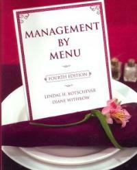 Management by menu 4th ed