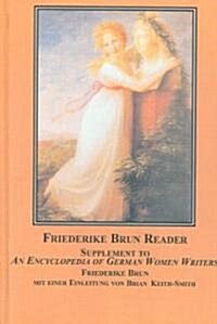 Friederike Brun Reader (Hardcover)