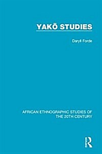 Yako Studies (Paperback)