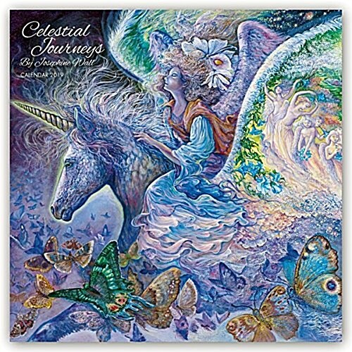 Celestial Journeys by Josephine Wall - Wall Calendar 2019 (Art Calendar) (Calendar, New ed)