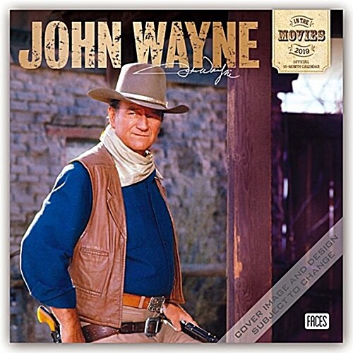 John Wayne in the Movies 2019 Square Faces Foil (Other)