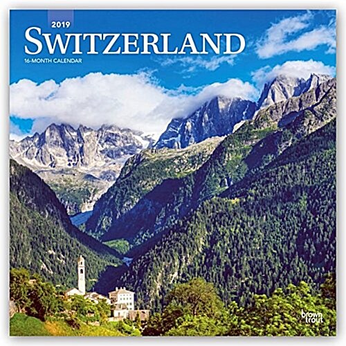 Switzerland 2019 Calendar (Calendar, Wall)