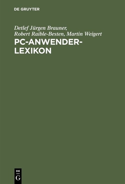 Pc-anwender-lexikon (Hardcover)