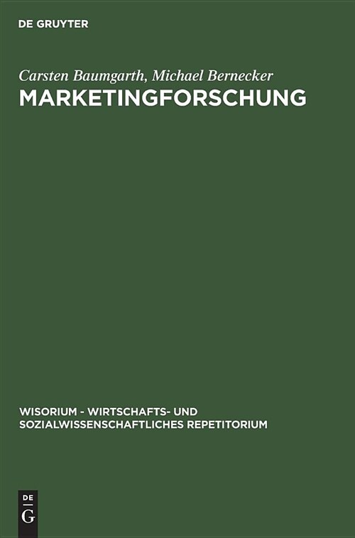 Marketingforschung (Hardcover)