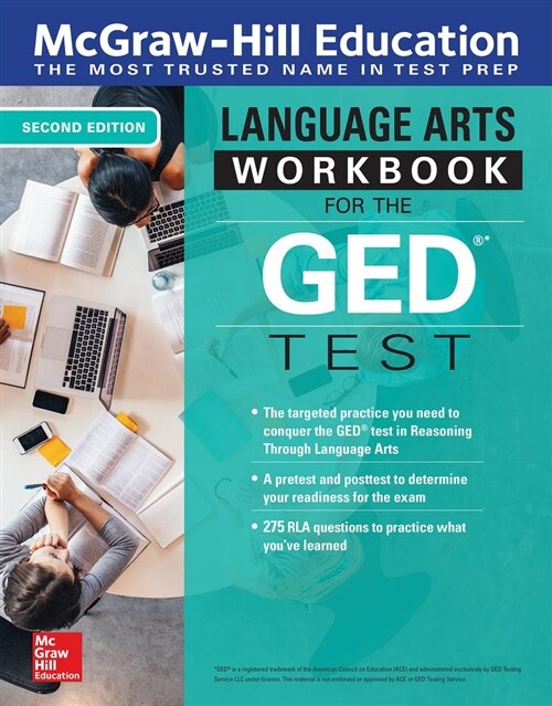 McGraw-Hill Education Language Arts Workbook for the GED Test, Second Edition (Paperback, 2)