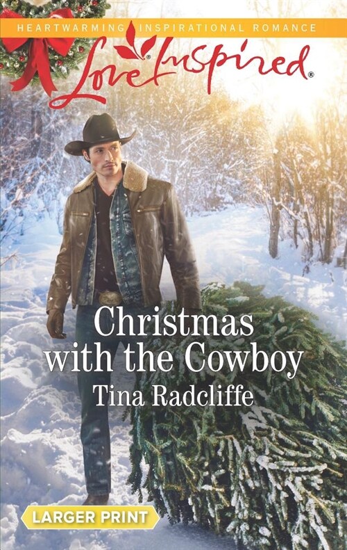 Christmas With the Cowboy (Mass Market Paperback, Large Print)