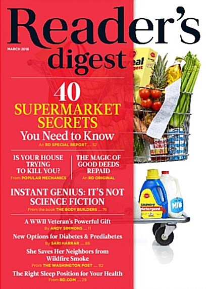 Readers Digest (월간 미국판): 2018년 03월호