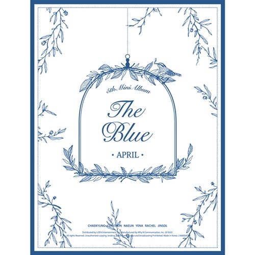 [중고] 에이프릴 - 미니 5집 The Blue