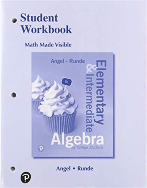 Student Workbook for Elementary and Intermediate Algebra for College Students (Paperback, 5)