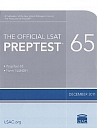 [중고] The Official LSAT Preptest 65: Dec. 2011 LSAT (Paperback)