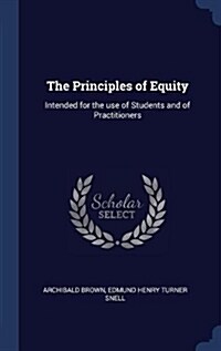 The Principles of Equity: Intended for the Use of Students and of Practitioners (Hardcover)