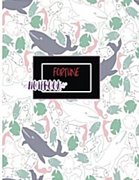 Fortune Notebook: Plenty of Fish in the Ocean, My Paradise World Notebook ( Great Journal, Amazing Composition Book ) Large 8.5 X 11 Inc (Paperback)