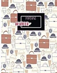 Fortune Notebook: Magical Carrying Case Notebook ( Great Journal, Amazing Composition Book ) Large 8.5 X 11 Inches, 110 Pages (Paperback)