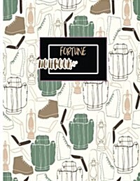 Fortune Notebook: I Am Ready for Travel Notebook ( Great Journal, Amazing Composition Book ) Large 8.5 X 11 Inches, 110 Pages (Paperback)
